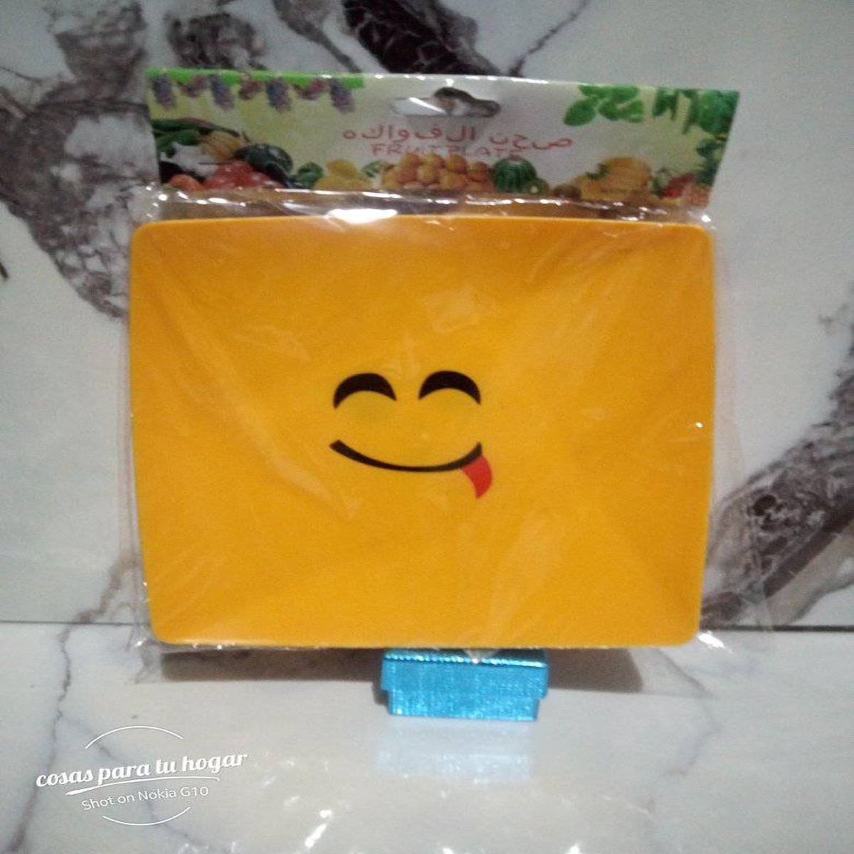 Emoji Square Plate