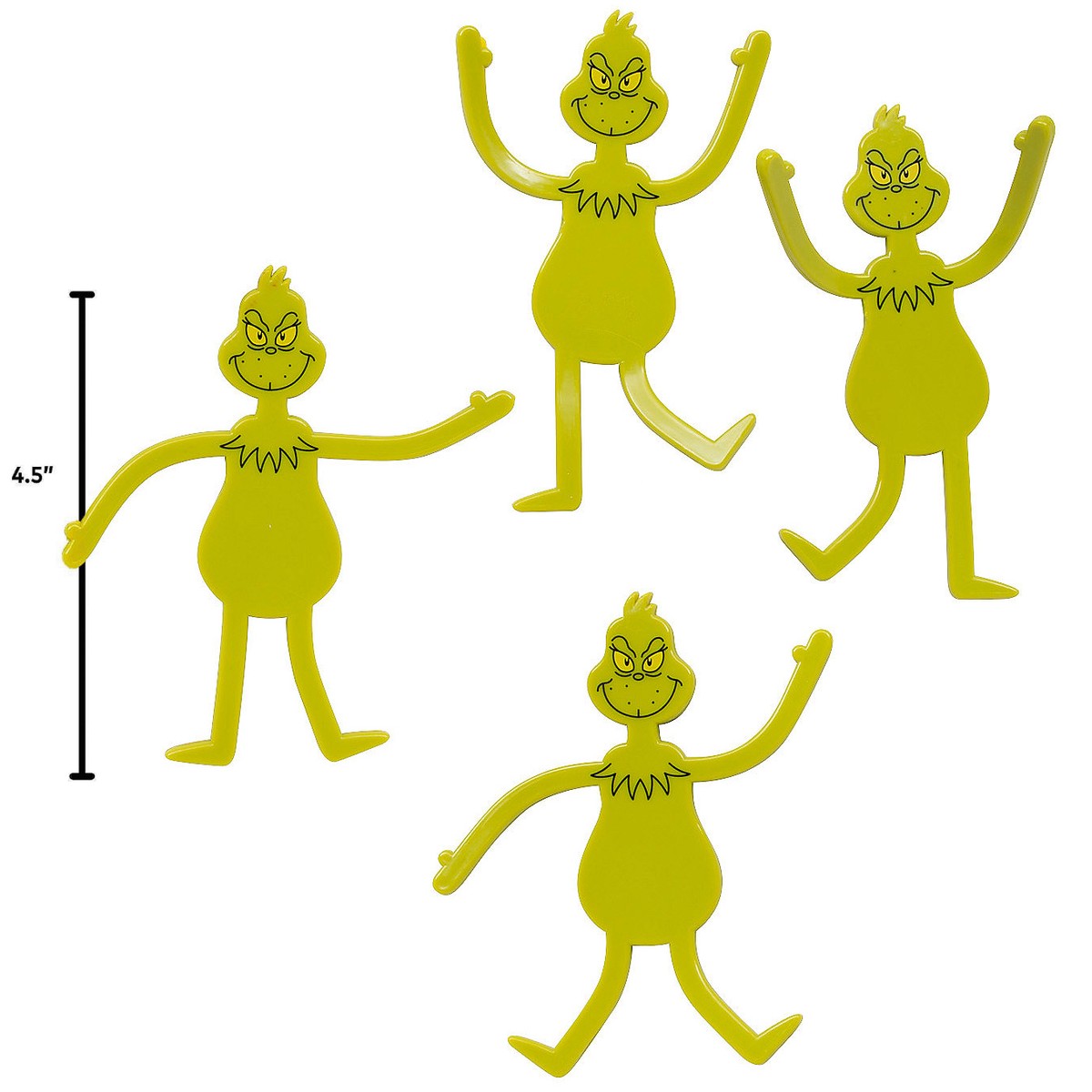 4.5 Bendable The Grinch Figure