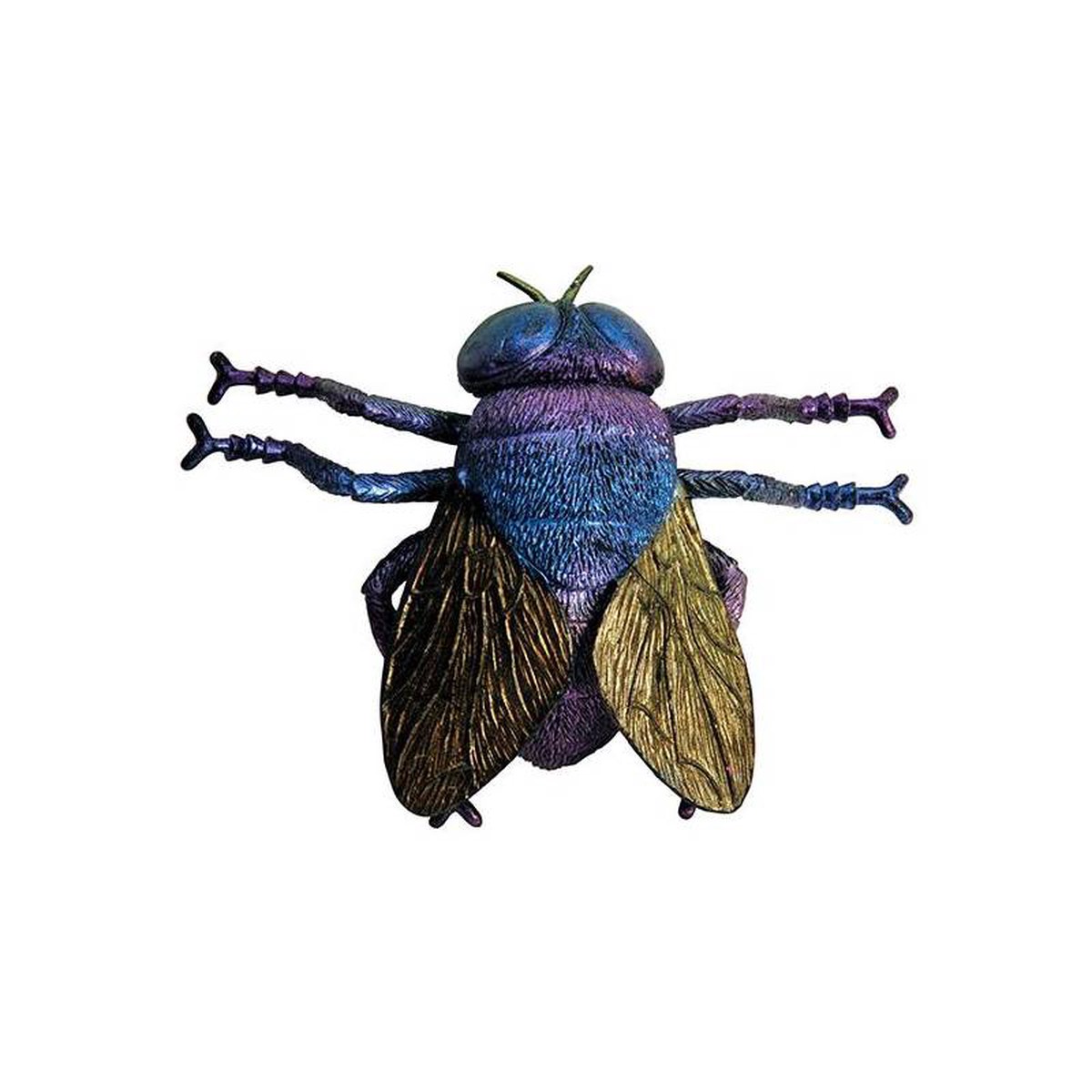 4.5 Jumbo Iridescent Rubber Fly