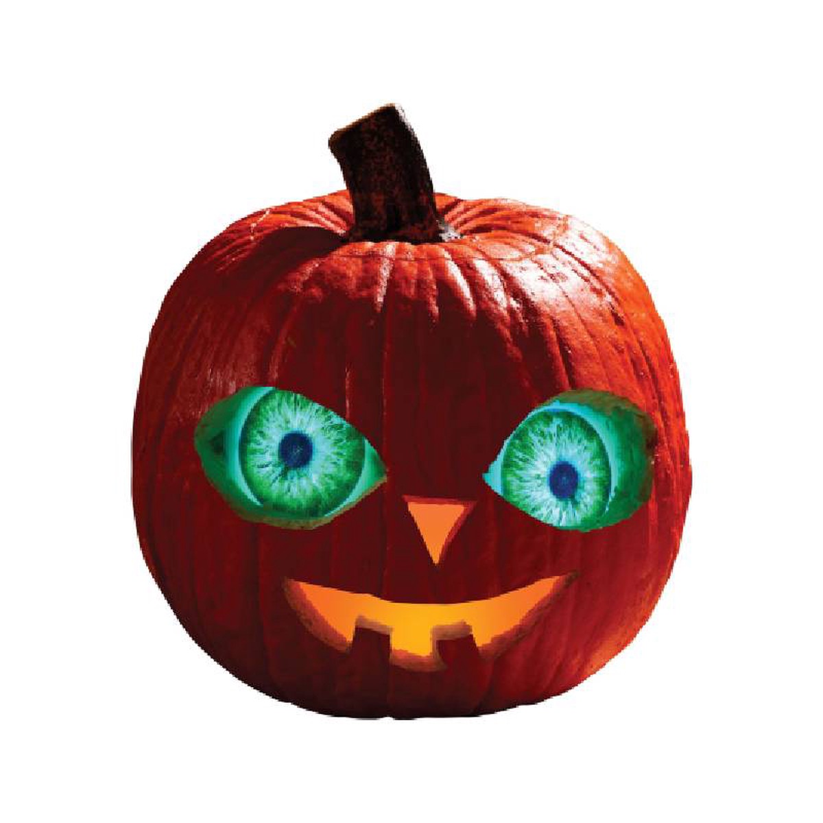 Light-Up Pumpkin Eyes w Timer