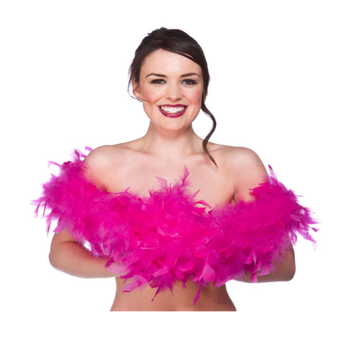 Feather Boa Hot Pink - (60g/1.7m) - Default Title