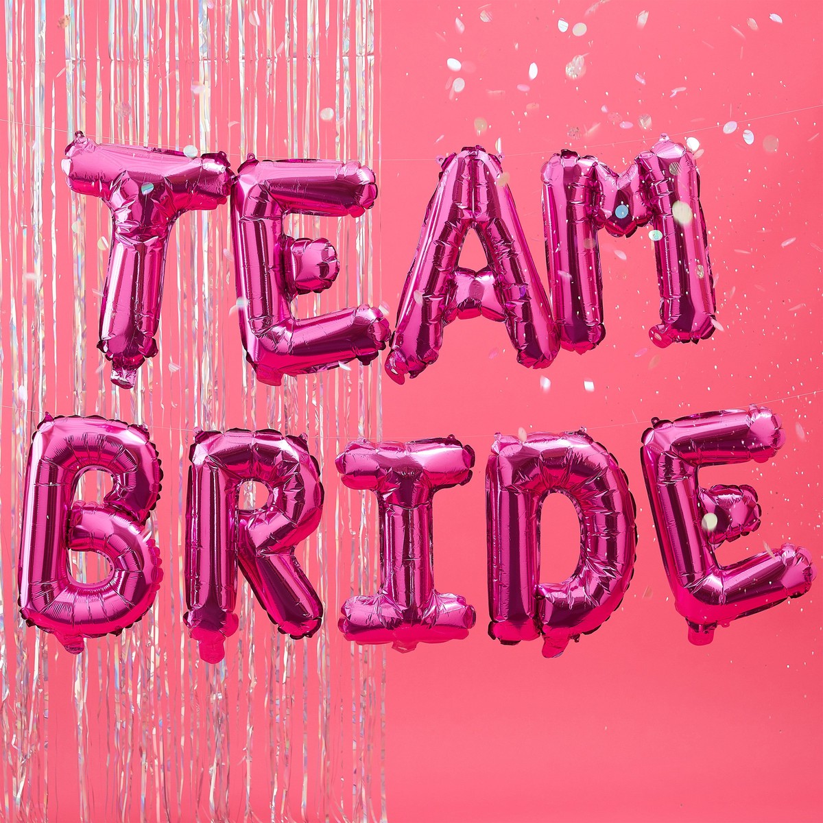 Hot Pink Team Bride Hen Party Balloons - Default Title