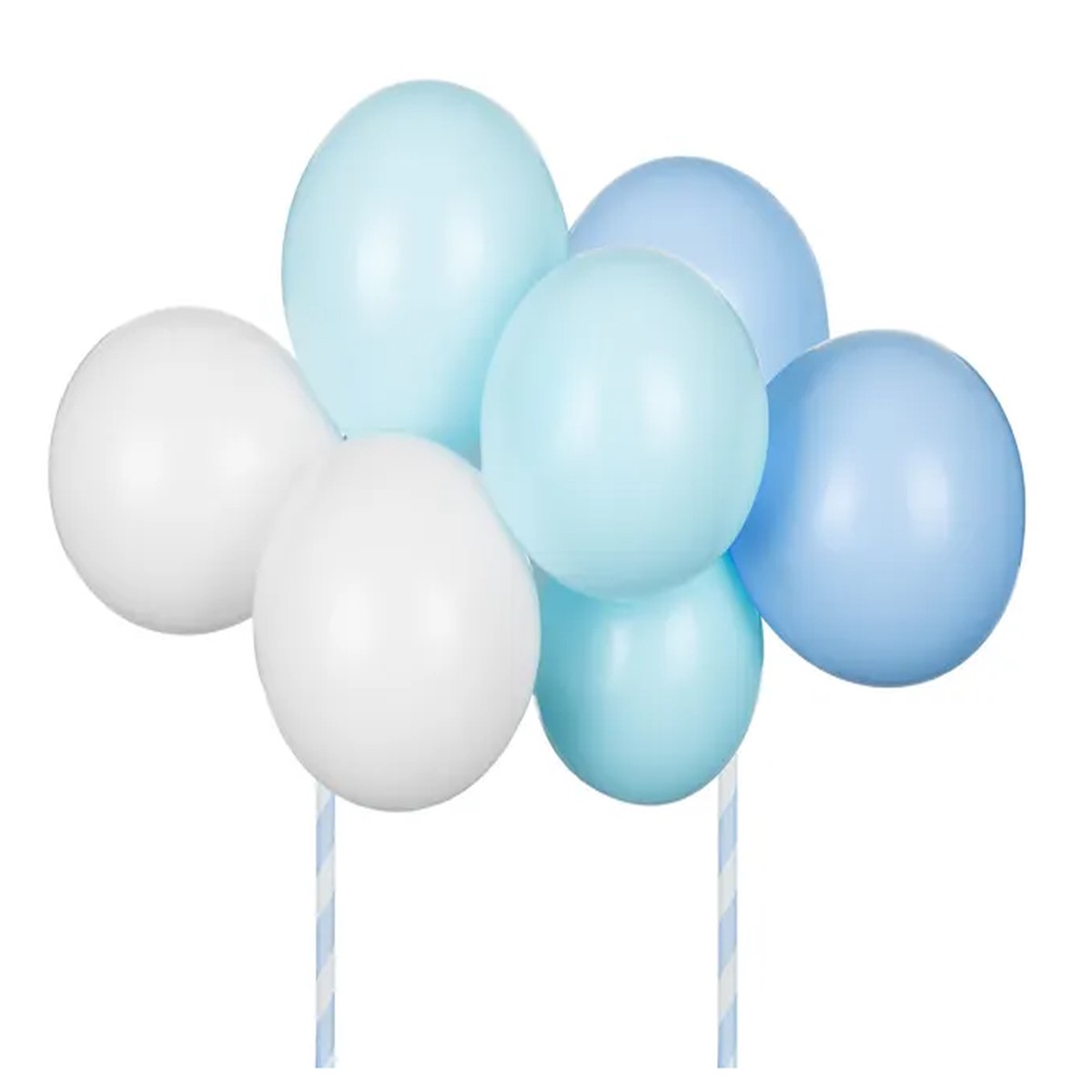 Balloon caketopper, blue - (29 cm) - Default Title