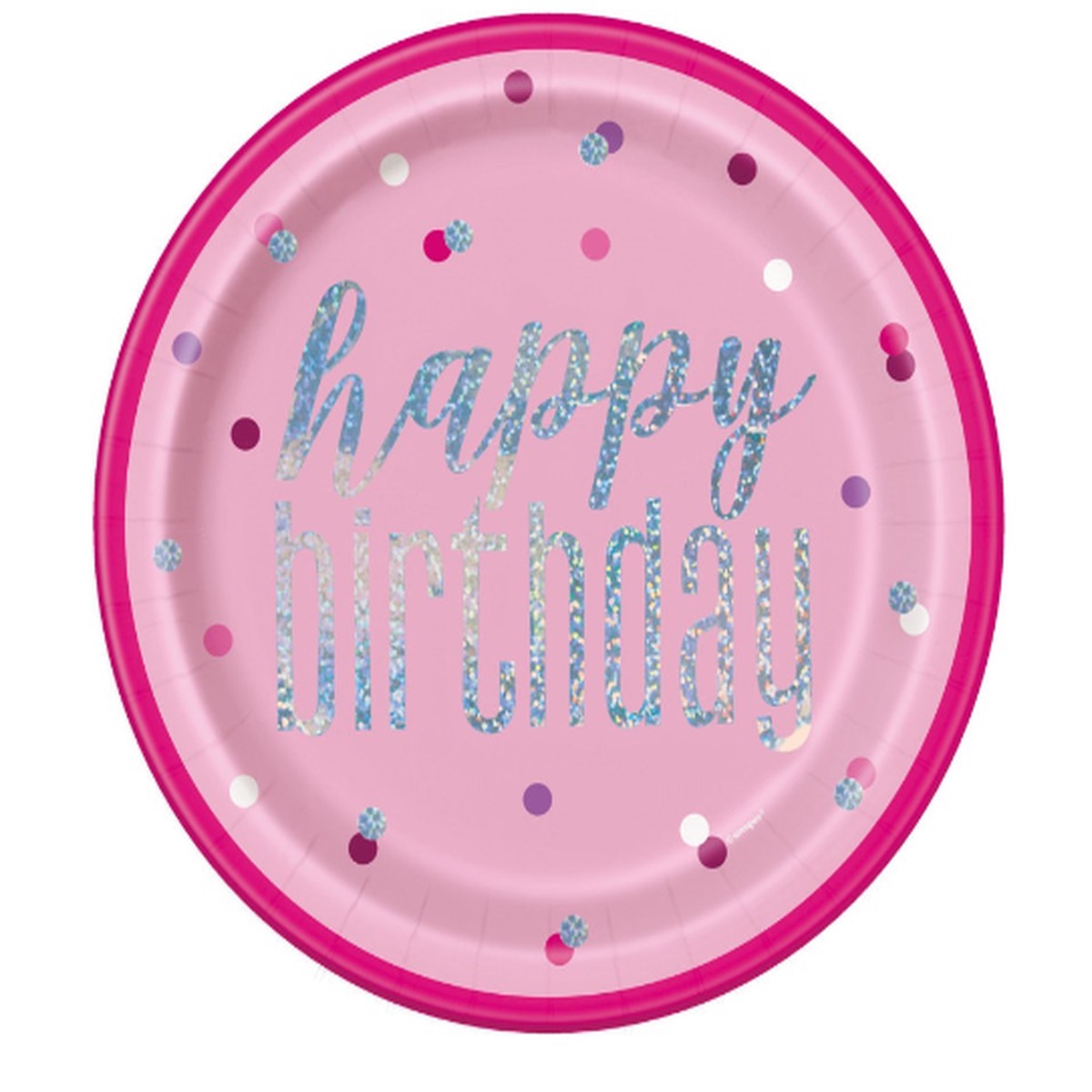 Birthday Pink Glitz Round 9