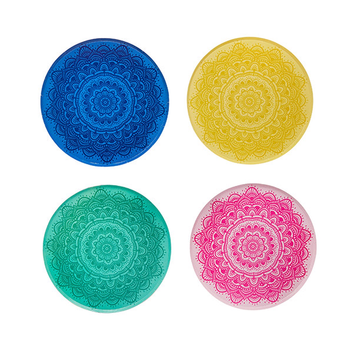 Mandala Paper Plates - (8 Pack) - Default Title