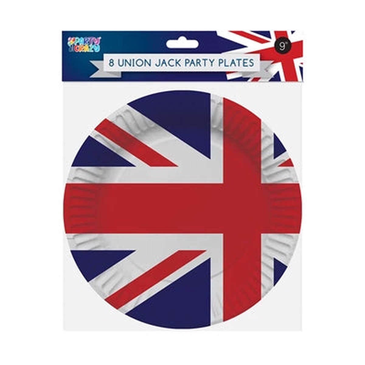 Plates Union Jack Design 9
