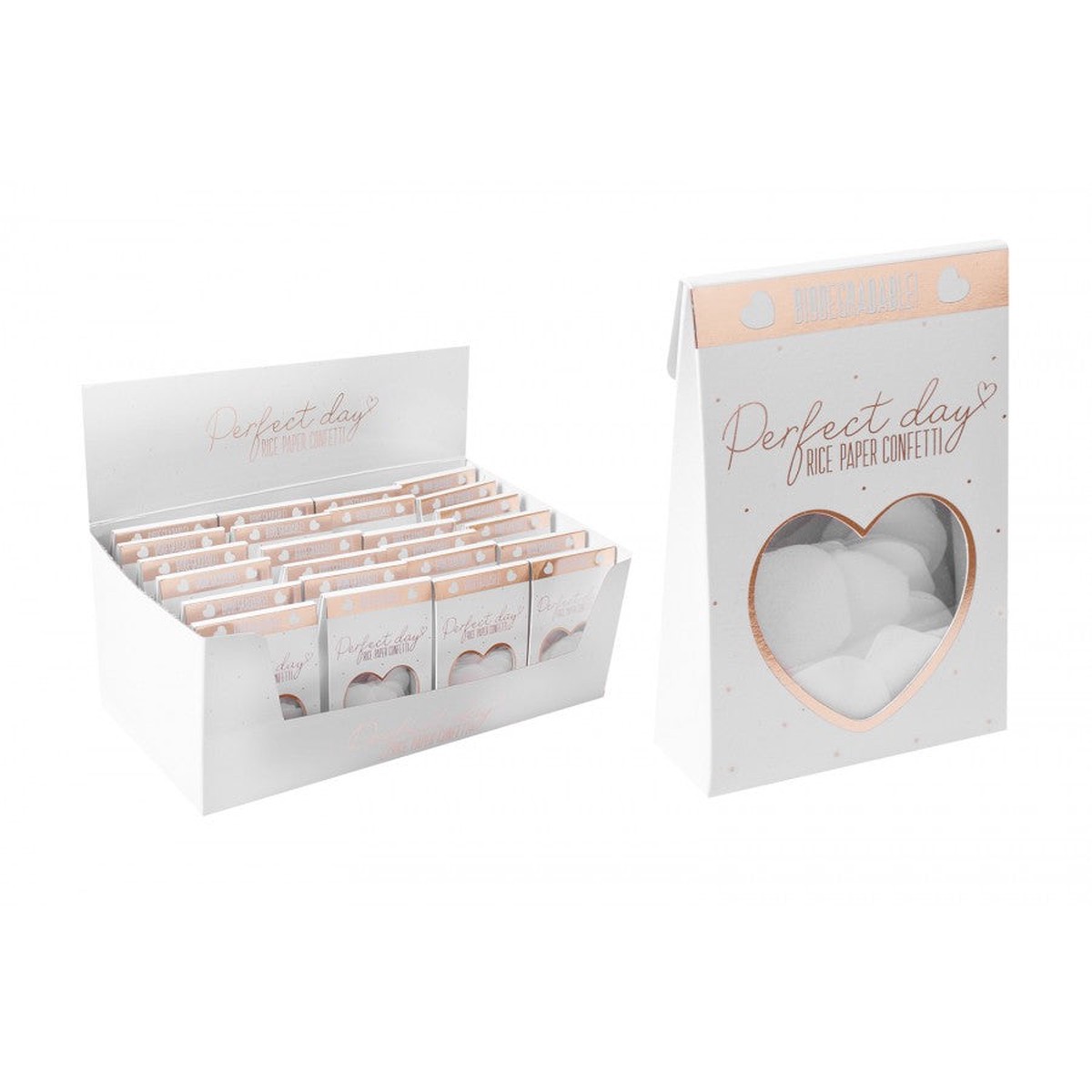 BIODEGRADABLE RICE PAPER CONFETTI - Default Title