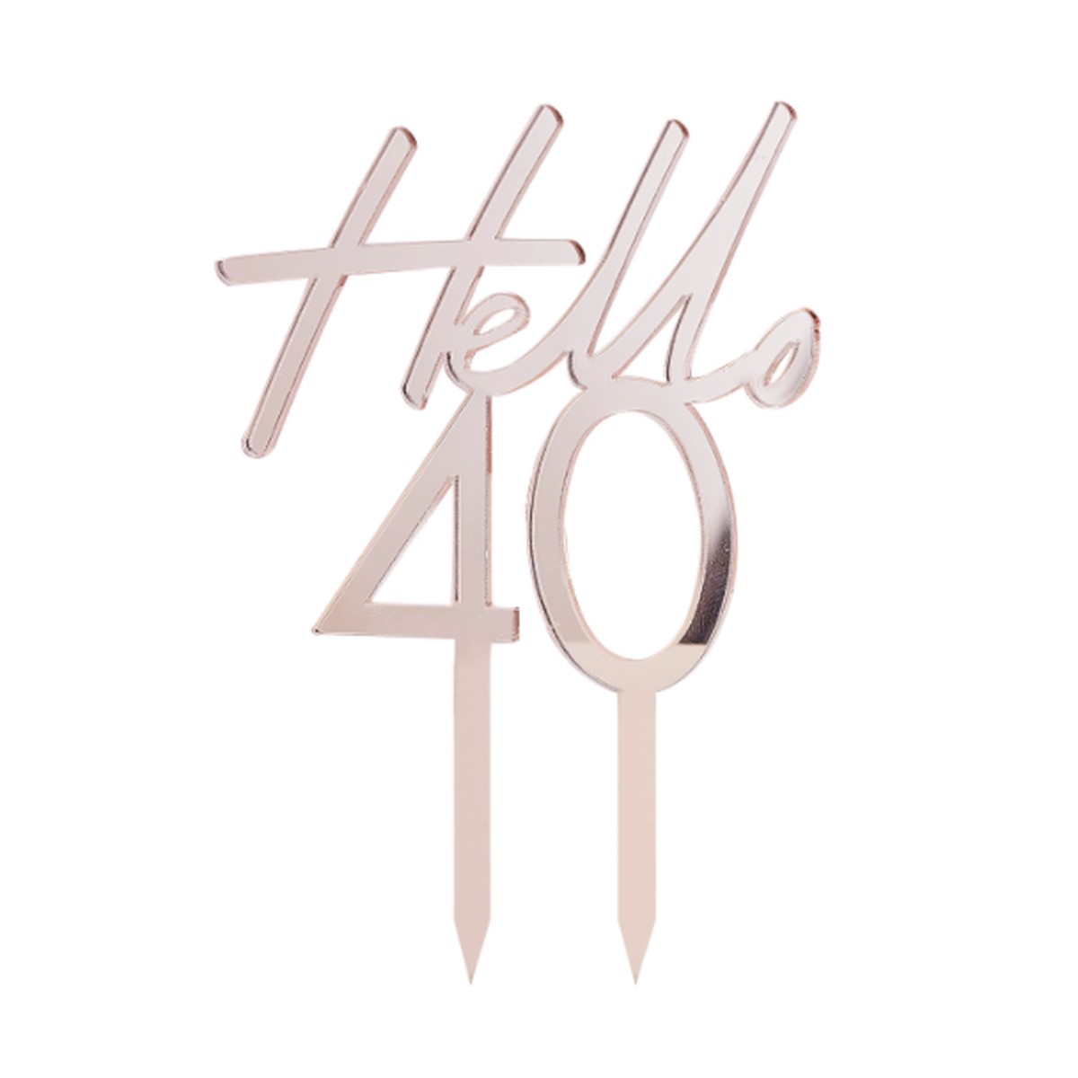 40th Birthday Cake Topper - Default Title