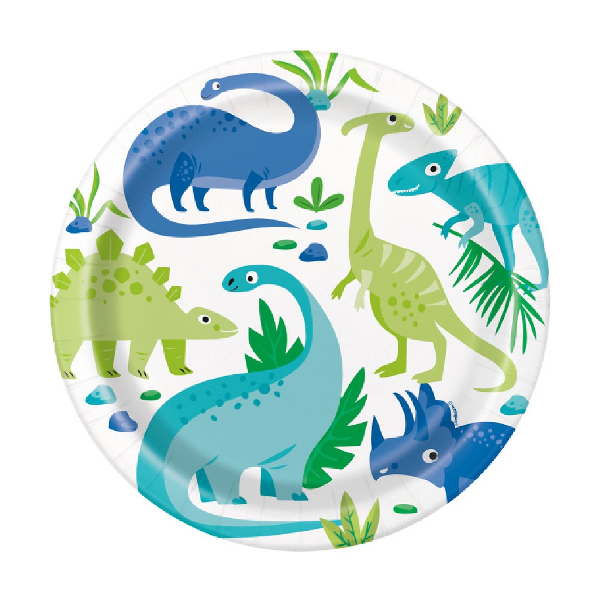 Blue & Green Dinosaur Round 9