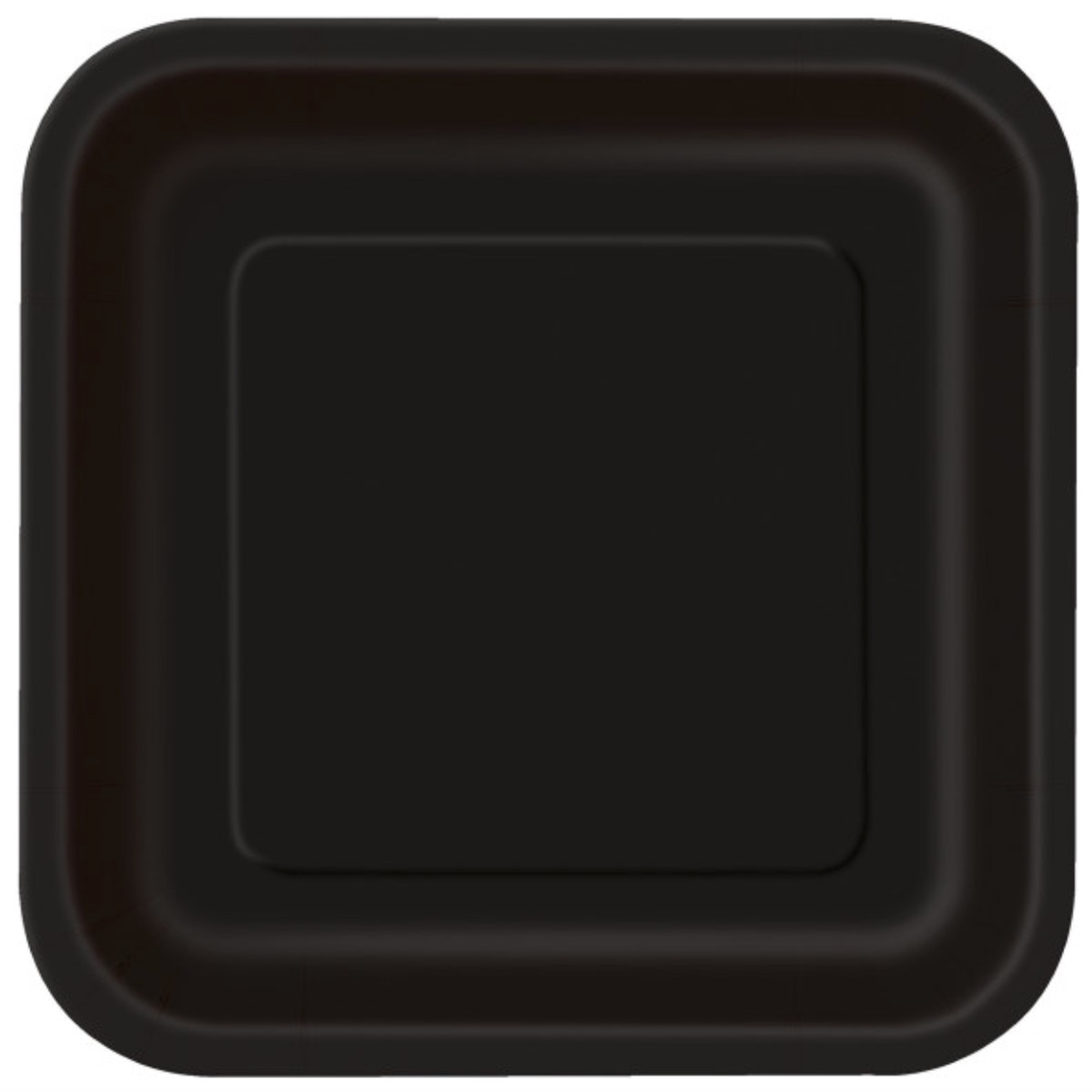 Black Solid Square 9