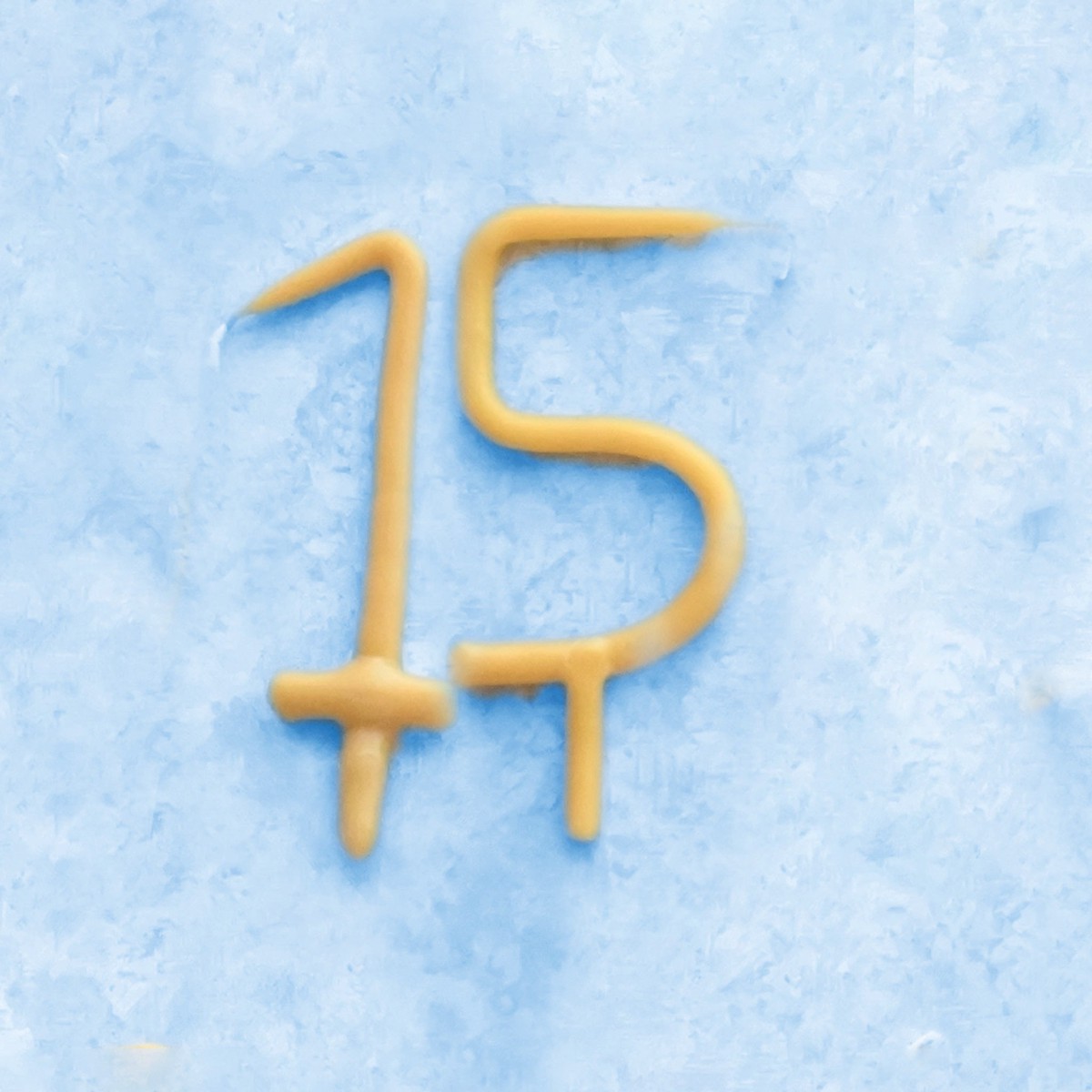 15th Birthday Beeswax Number Candle Set - Default Title