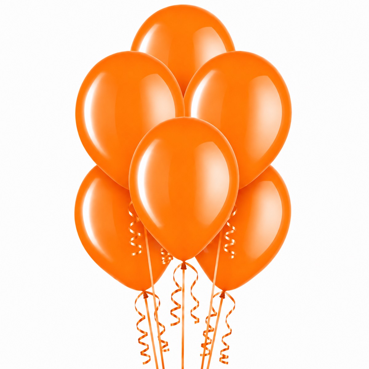 Orange Latex Balloons, 11in, 15ct - Default Title