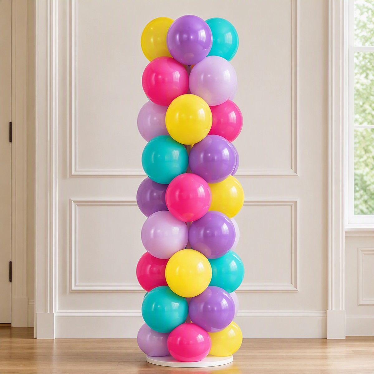 Pop Brights Latex Balloon Column Kit - Default Title