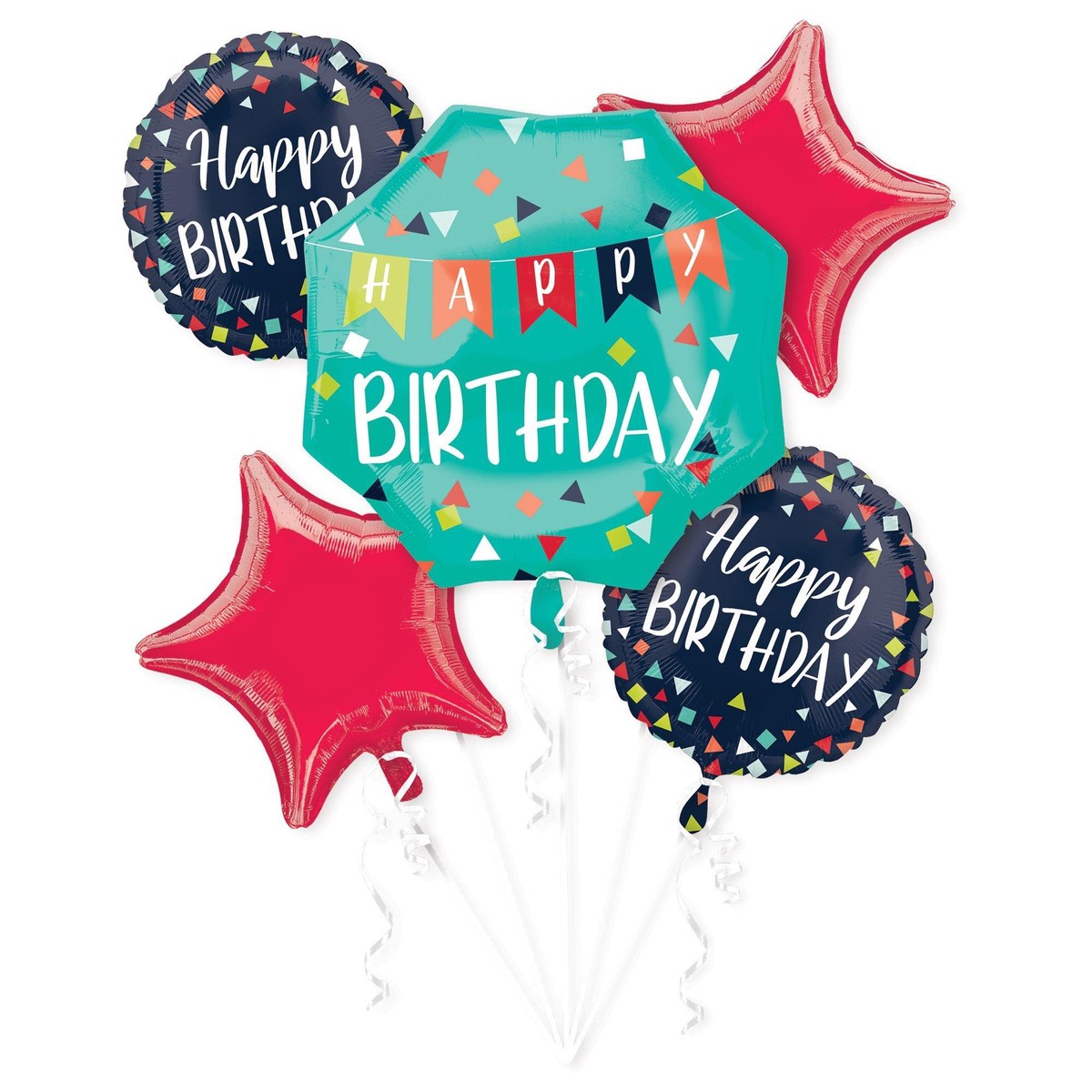 A Reason to Celebrate Balloon Bouquet, 5pc - Default Title