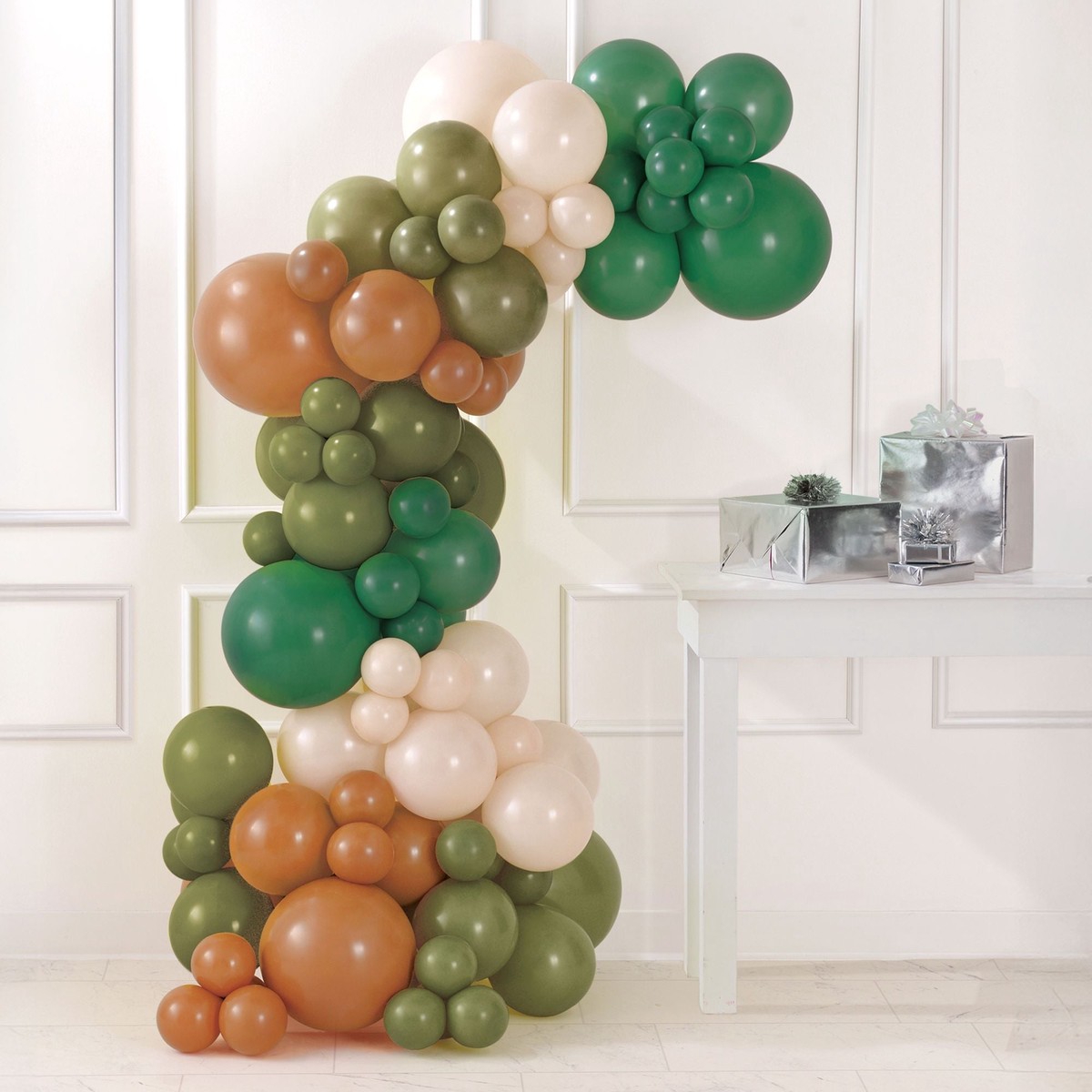 Air-Filled Latex Balloons Garland Natural, 90pc - Default Title