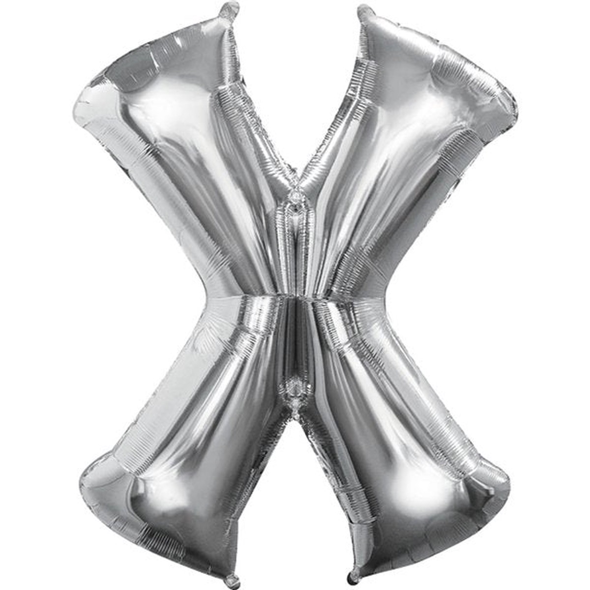 Silver Letter X Balloon - 34