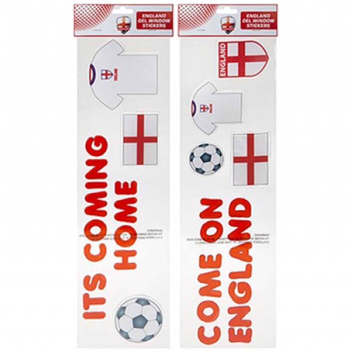 'Come on England' Window Stickers - 55x15cm - Default Title