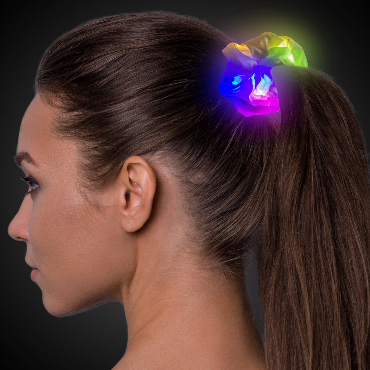 LED White Scrunchie - Default Title