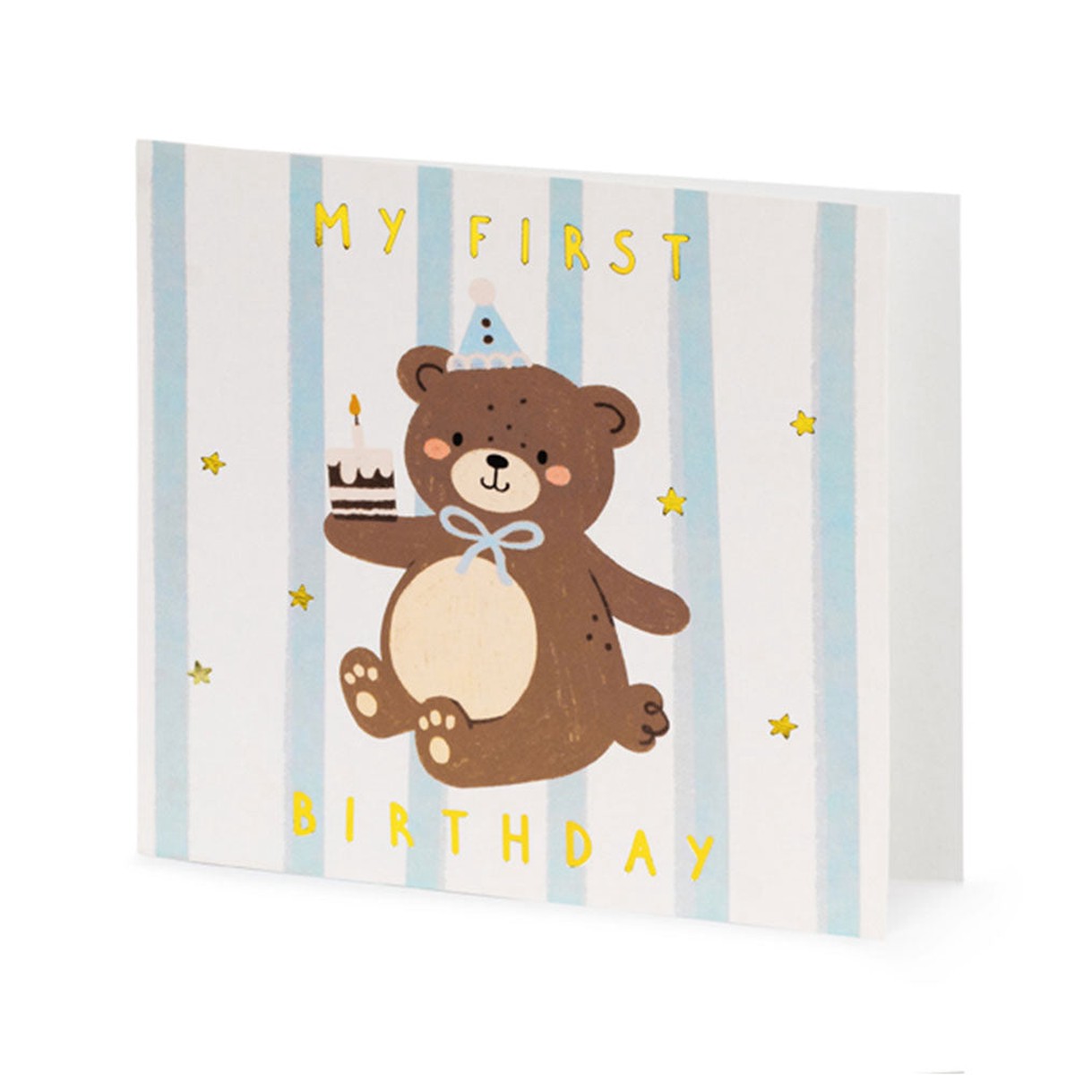 Teddy Bear 1st Birthday Card - Default Title